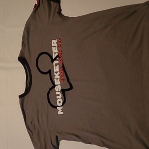 Disney Mousketeer T-shirt Gray 2XL